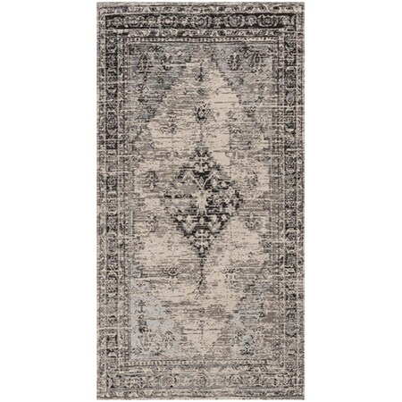 Safavieh Classic Vintage Traditional Rectangle Power Loomed Rugs Grey - 4 x 6 ft. CLV113F-4